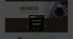 Desktop Screenshot of brunbergdetectiveagency.com